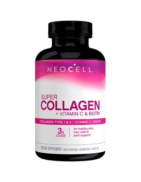 Super Collagen Vitamin C & Biotin (270 tabs) de NeoCell | Body Nutrition (FR)