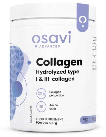 BodyNutrition | Collagen Hydrolyzed, Type I & III (300g) Osavi