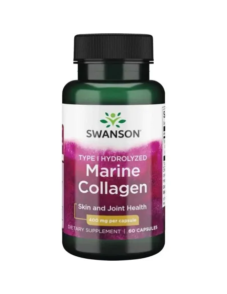 BodyNutrition | Type I Hydrolyzed Marine Collagen (60 caps) Swanson