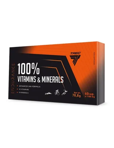 BodyNutrition | Enudrance 100% Vitamins & Minerals (60 caps) Trec Nutrition