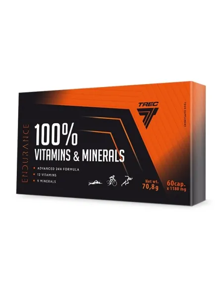 BodyNutrition | Enudrance 100% Vitamins & Minerals (60 caps) Trec Nutrition