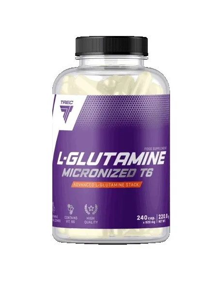 BodyNutrition | L-Glutamine Micronized T6 (240 caps) Trec Nutrition