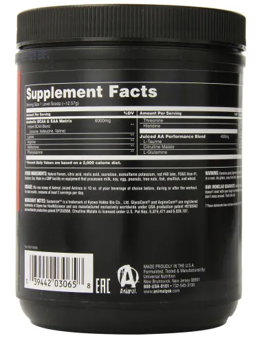 Animal Juiced Aminos 368g by Universal Nutrition | Body Nutrition (EN)