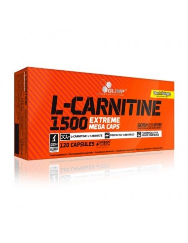 BodyNutrition | L-Carnitine 1500 Extreme Mega Caps (120 Caps) Olimp