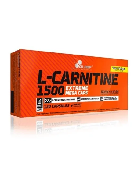 Olimp L-Carnitine 1500 Extreme Mega Caps (120 Caps) | Body Nutrition (ES)