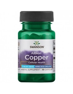 Albion Chelated Copper 2mg von Swanson | Body Nutrition (DE)
