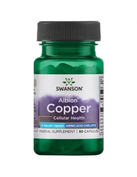 Albion Chelated Copper 2mg de Swanson | Body Nutrition (FR)