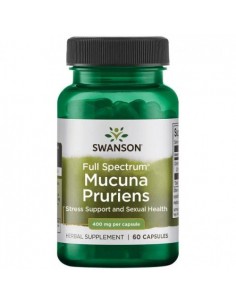 Swanson Full Spectrum Mucuna Pruriens 400mg | Body Nutrition (ES)