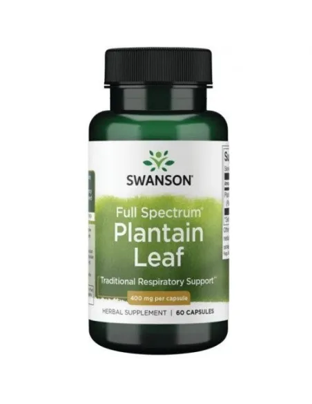 BodyNutrition | Plantain Leaf 400mg Full Spectrum Swanson