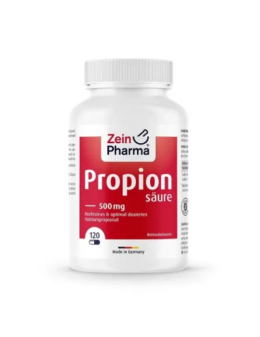 BodyNutrition | Propionic Acid 500mg (120 caps) Zein Pharma