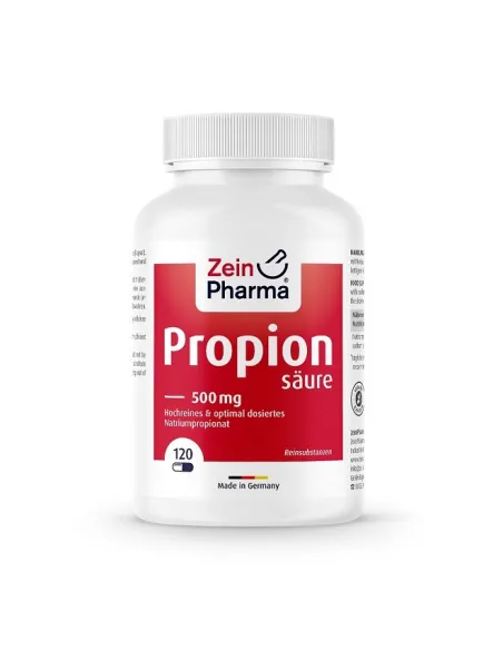 BodyNutrition | Propionic Acid 500mg (120 caps) Zein Pharma