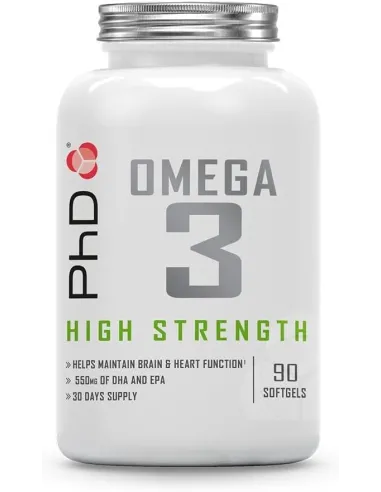 Omega-3 (90 softgels) von PhD | Body Nutrition (DE)