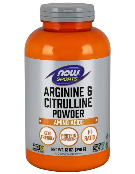 Arginine & Citrulline by NOW Foods | Body Nutrition (EN)