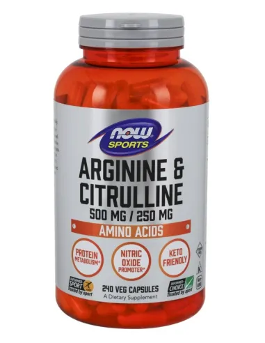 Arginine & Citrulline by NOW Foods | Body Nutrition (EN)