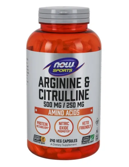 Arginine & Citrulline by NOW Foods | Body Nutrition (EN)