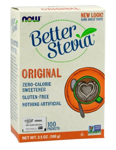 Better Stevia Packets by NOW Foods | Body Nutrition (EN)