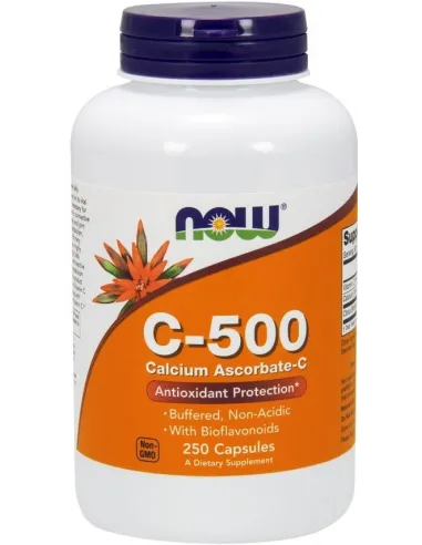 C-500 Calcium Ascorbate by NOW Foods | Body Nutrition (EN)