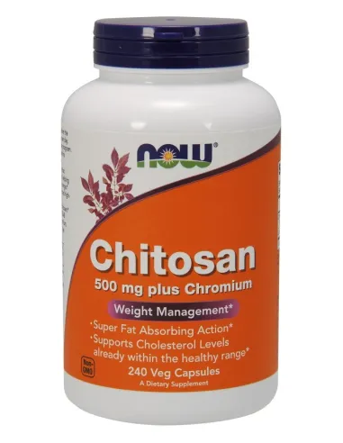 BodyNutrition | Chitosan 500mg Plus Chromium NOW Foods