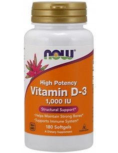 NOW Foods Vitamin D-3 | Body Nutrition (ES)