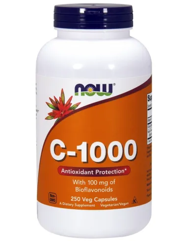 NOW Foods Vitamin C-1000 with 100mg Bioflavonids | Body Nutrition (ES)