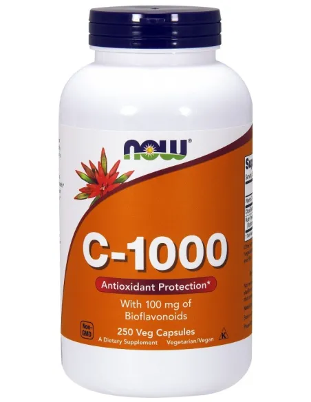 NOW Foods Vitamin C-1000 with 100mg Bioflavonids | Body Nutrition (ES)