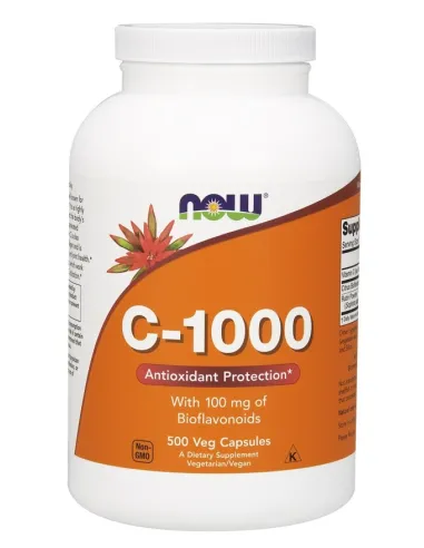 NOW Foods Vitamin C-1000 with 100mg Bioflavonids | Body Nutrition (ES)
