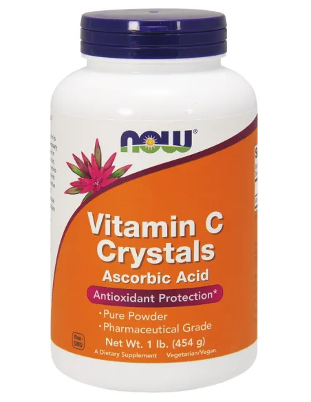 Vitamin C Crystals von NOW Foods | Body Nutrition (DE)