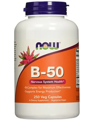 NOW Foods Vitamin B-50 | Body Nutrition (ES)