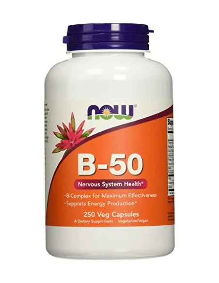 NOW Foods Vitamin B-50 | Body Nutrition (ES)