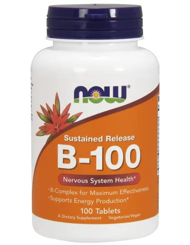 Vitamin B-100 by NOW Foods | Body Nutrition (EN)