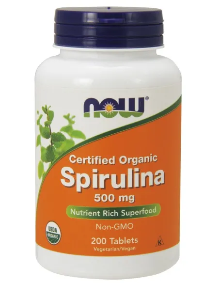NOW Foods Spirulina Organic | Body Nutrition (ES)
