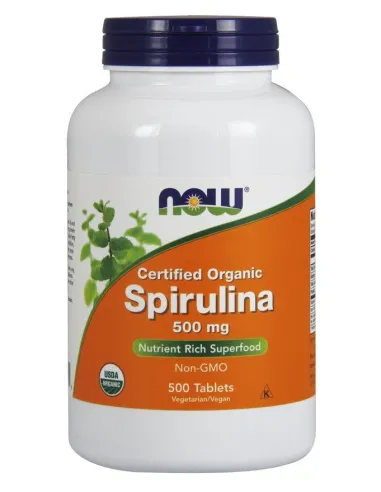 NOW Foods Spirulina Organic | Body Nutrition (ES)