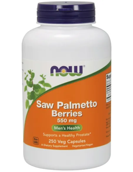BodyNutrition | Saw Palmetto Berries 550mg NOW Foods