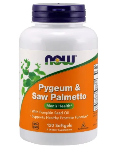 BodyNutrition | Pygeum & Saw Palmetto NOW Foods