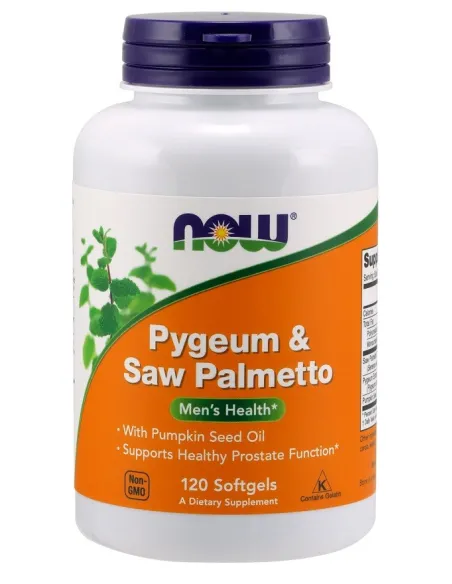 BodyNutrition | Pygeum & Saw Palmetto NOW Foods