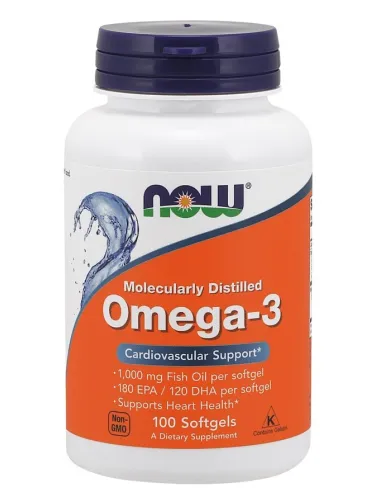 NOW Foods Omega-3 Molecularly Distilled | Body Nutrition (ES)