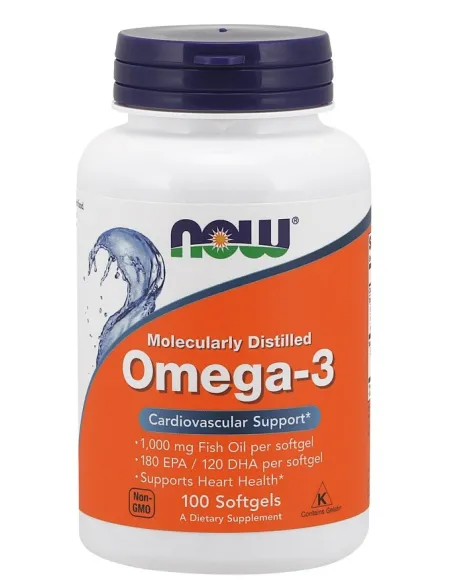 NOW Foods Omega-3 Molecularly Distilled | Body Nutrition (ES)