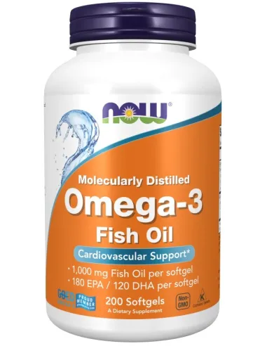 NOW Foods Omega-3 Molecularly Distilled | Body Nutrition (ES)