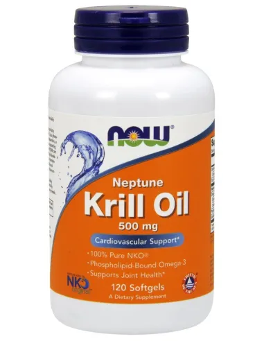 BodyNutrition | Neptune Krill Oil (60 softgels) NOW Foods