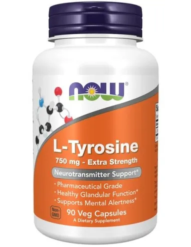 BodyNutrition | L-Tyrosine (120 caps) NOW Foods