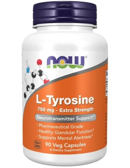 BodyNutrition | L-Tyrosine (120 caps) NOW Foods
