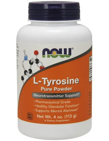 BodyNutrition | L-Tyrosine (120 caps) NOW Foods