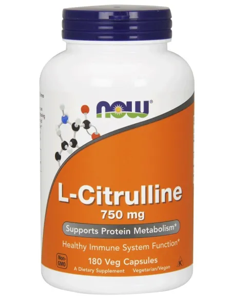 L-Citrulline de NOW Foods | Body Nutrition (FR)