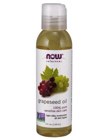 Grapeseed Oil de NOW Foods | Body Nutrition (FR)