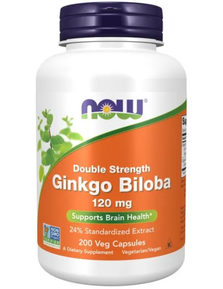 BodyNutrition | Ginkgo Biloba Double Strength NOW Foods