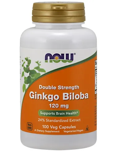 BodyNutrition | Ginkgo Biloba Double Strength NOW Foods
