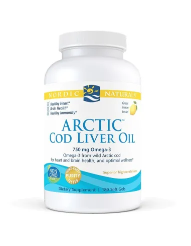 Arctic Cod Liver Oil de Nordic Naturals | Body Nutrition (FR)