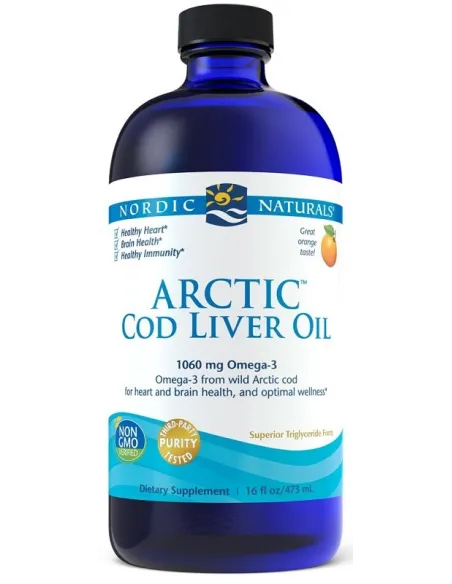 BodyNutrition | Arctic Cod Liver Oil Liquid Nordic Naturals