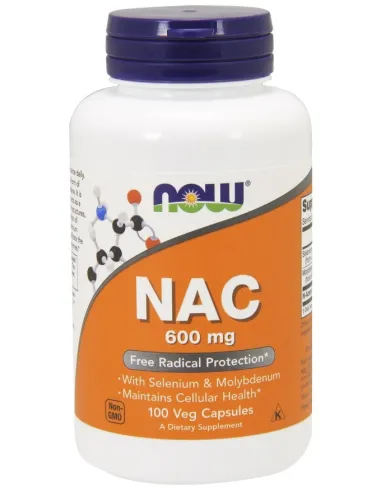 NOW Foods NAC with Selenium & Molybdenum | Body Nutrition (ES)