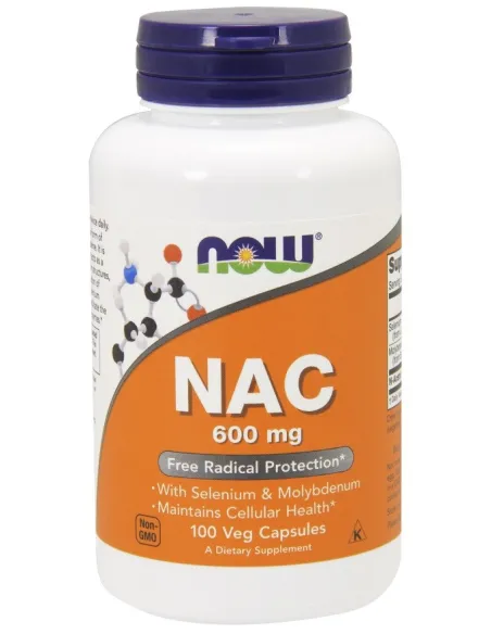 NOW Foods NAC with Selenium & Molybdenum | Body Nutrition (ES)